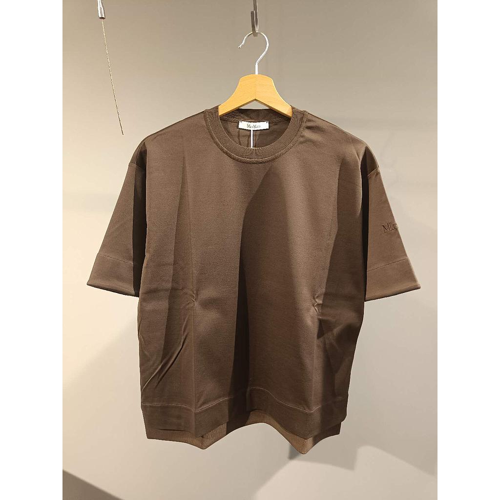 MAXMARA 2511941019600 003 - ESTELLA WOMEN'S T-SHIRT BROWN