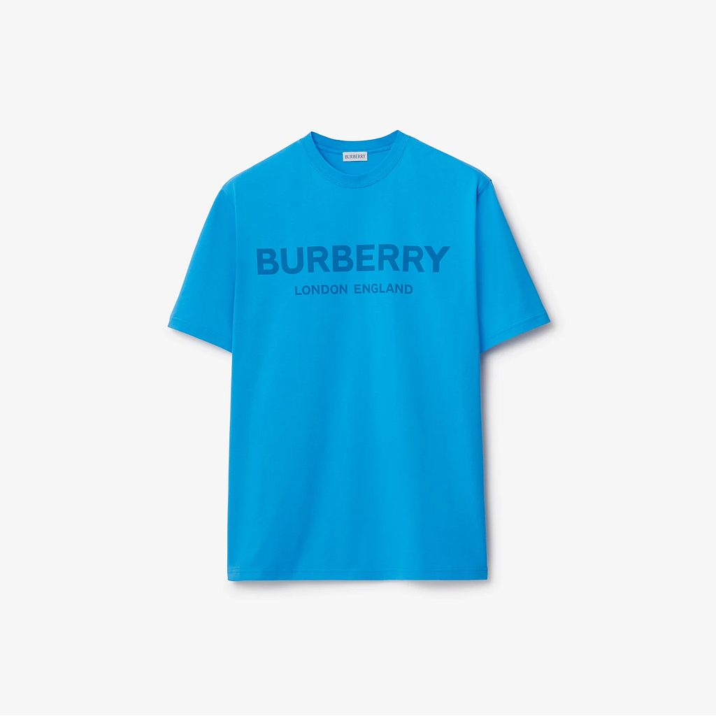 BURBERRY OT 81056541 MEN'S T-SHIRT BLUE