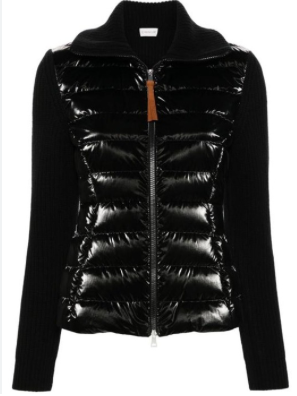 MONCLER 9B00017 M1241 999 WOMEN'S CARDIGAN BLACK