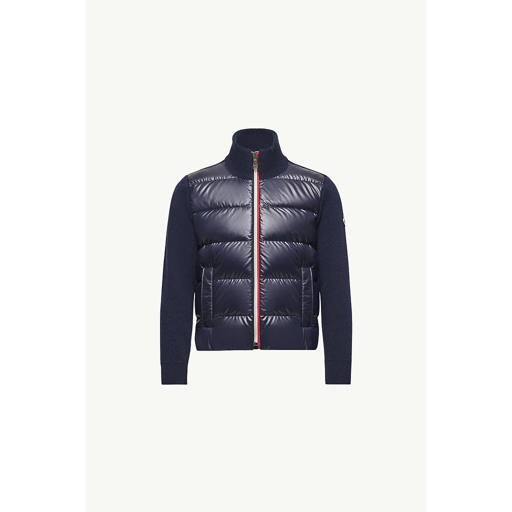 MONCLER KIDS K2954 9B00006 M1241 BOY'S JACKET NAVY 12A