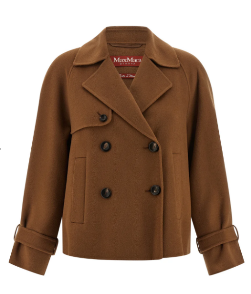 MAXMARA STUDIO 2526086041600 058 - NUPAR WOMEN'S JACKET CUOIO