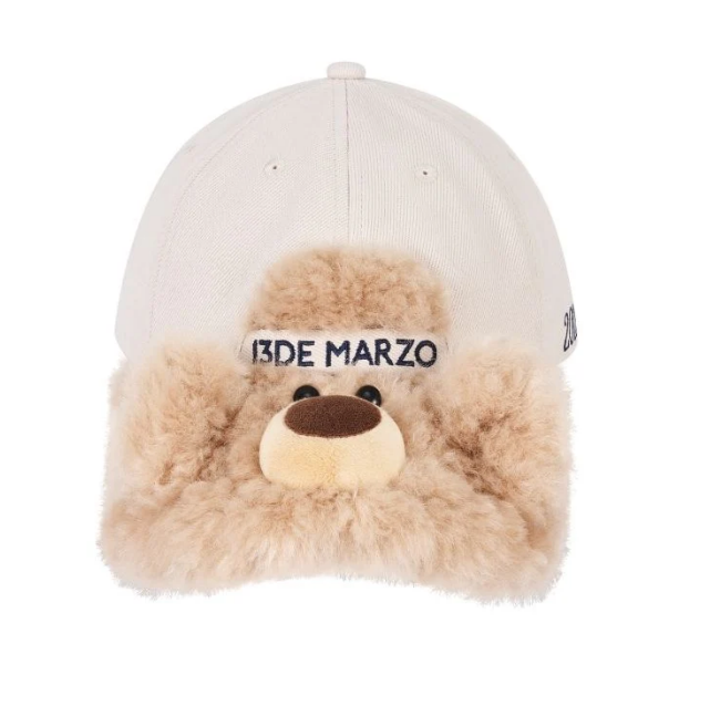 13DE MARZO BEAR TO BACK CAP ALMOND CT