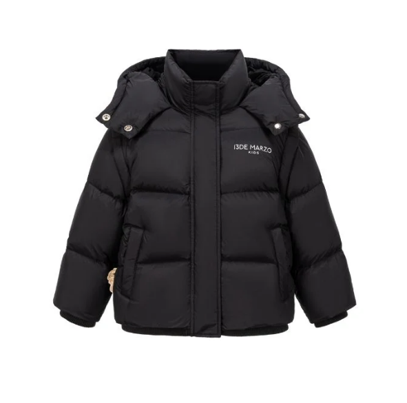 13DE MARZO KID'S MZ2514801  BABYBEAR DETACHABLE DOWN JACKET BLACK 
