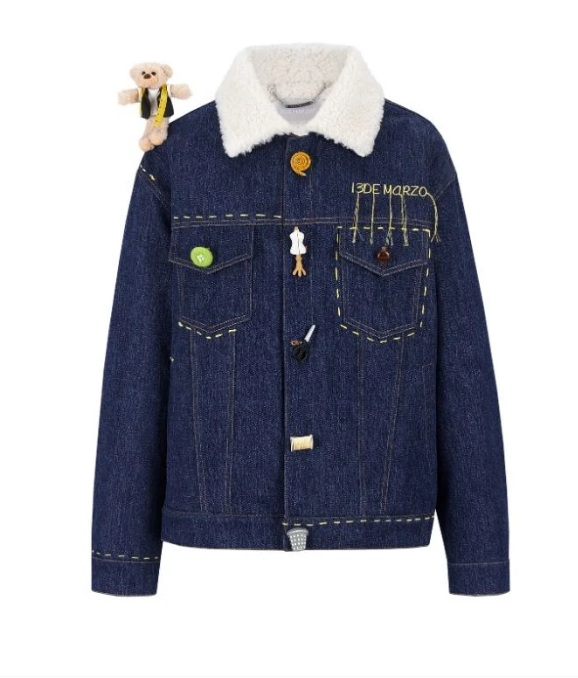 13DE MARZO MZ2515801 TAILOR BEAR FLEECE JACKET NAVY CT