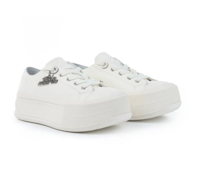 13DE MARZO DIGITAL LOGO SNEAKERS WHITE CT