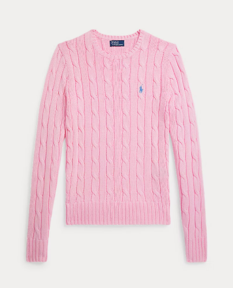 POLO RALPH LAUREN 211971869010 WOMEN'S PULLOVER PINK