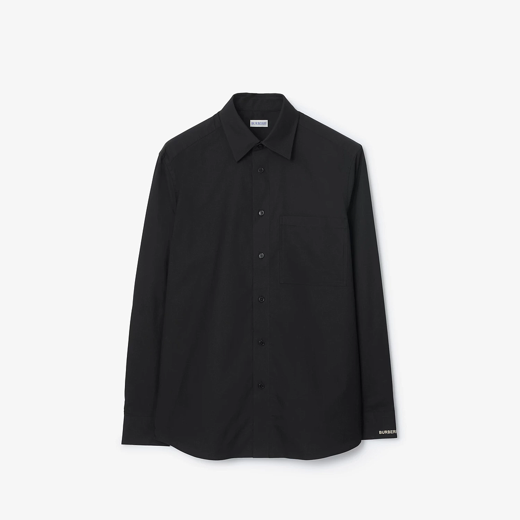 BURBERRY OT 81117641 MEN'S SHIRT BLACK