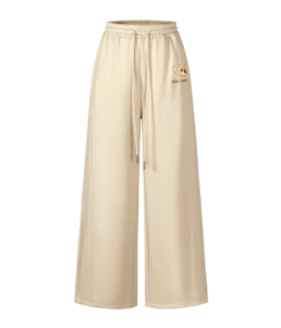 13DE MARZO MZ2602801 MINI LOGO STRING PANTS ALMOND