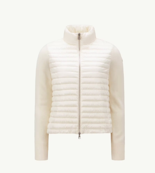 MONCLER 9B00032.M1131 030 WOMEN'S CARDIGAN WHITE