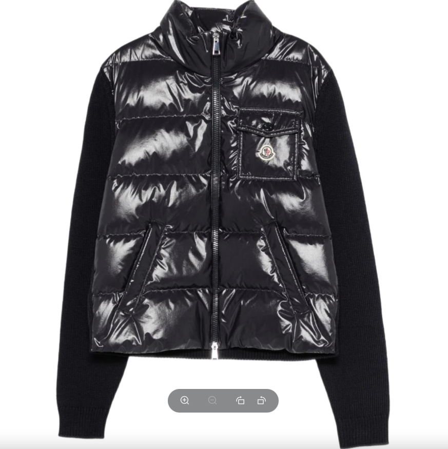MONCLER 9B00023.M7774 778 WOMEN'S CARDIGAN NAVY