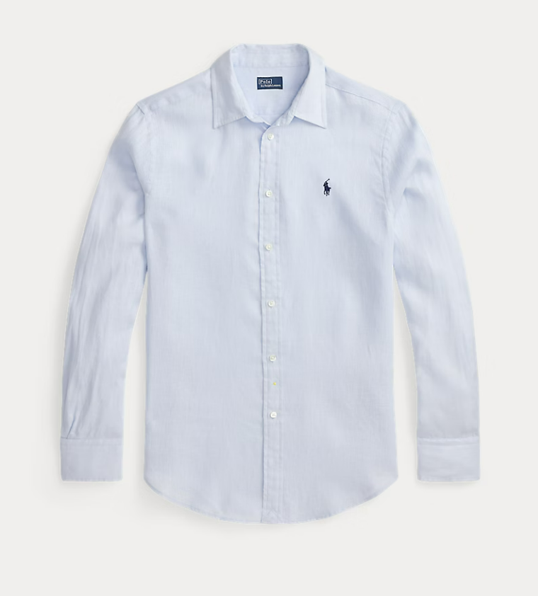 POLO RALPH LAUREN 211970730503 WOMEN'S SHIRT BLUE