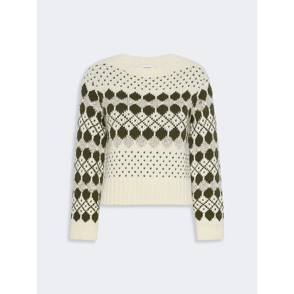 MAXMARA WEEKEND 5366246206001 - WKDRANCH WOMEN'S SWEATER KAKI