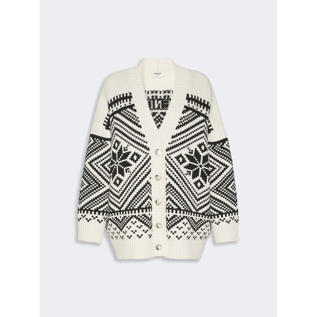 MAXMARA WEEKEND 5346076206004 - WKDBELGIO WOMEN'S CARDIGAN WHITE