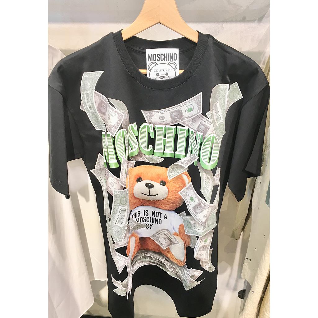 MOSCHINO 0701 5540 1555 T-SHIRT NERO
