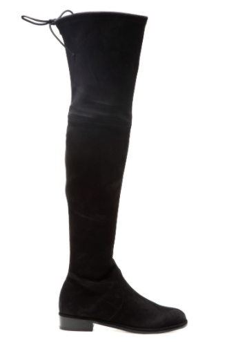 STUART WEITZMAN STIVALI LUNGHI NERIBLASUS - SUEDE STR