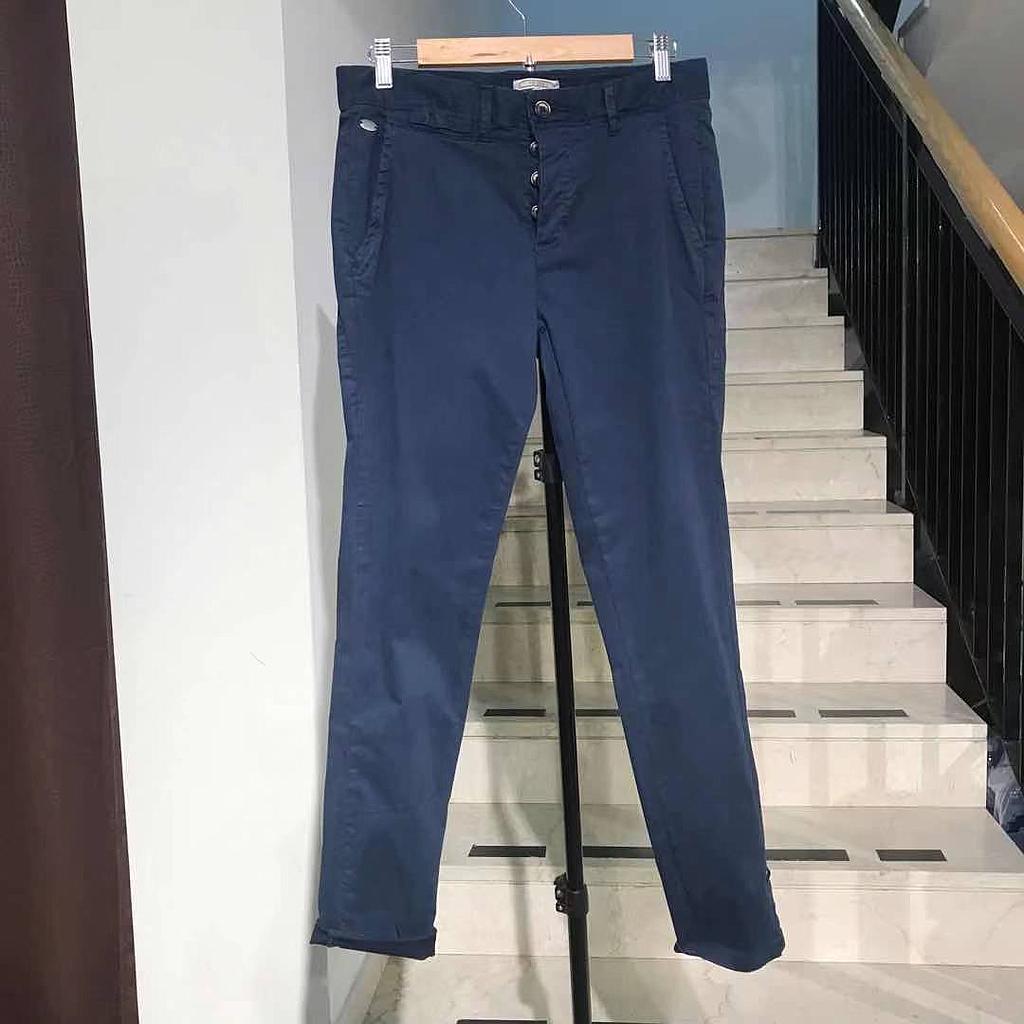YES ZEE PANTYALONE UOMO BLU