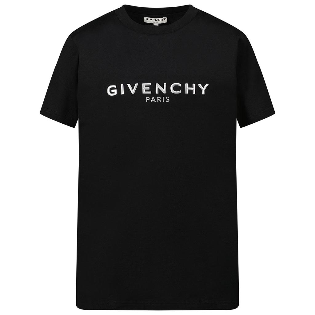 GIVENCHY H25247 KIDS T SHIRT BLACK