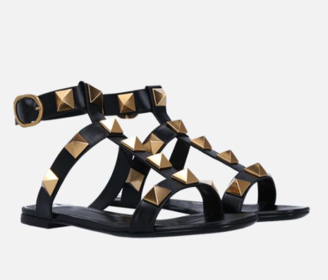 VALENTINO VW0S0BU8ZWM0NO ROMAN STUD SANDALS