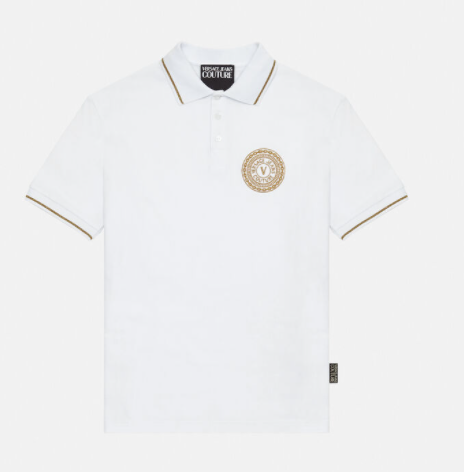 VERSACE JEANS COUTURE 71GAGT01 CJ01T 003 MEN'S POLO