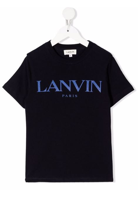 LANVIN KID T-SHIRT N25041 859 BLU