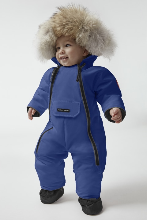 CANADA GOOSE KID 2318B LAMB SNOWSUIT BLU