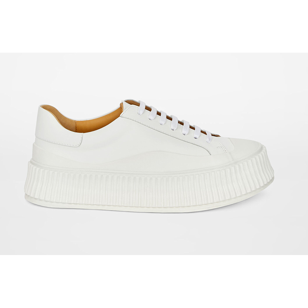 JIL SANDER DONNA SNEAKERS JS32108A 15016 100 OPTIC BIANCO