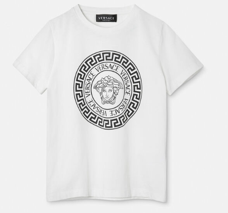 VERSACE KIDS 1000129-1A04740_2W020 MEDUSA KIDS T-SHIRT