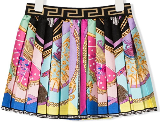 VERSACE KIDS 1000240 1A04749 5X000 KIDS SKIRT