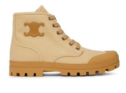 CELINE 343142198C.02LC LACE UP BOOTS