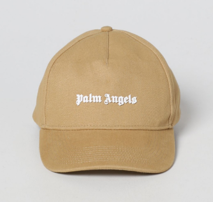 PALM ANGELS PMLB052F22FAB001 BEIGE CAP