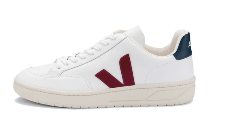 VEJA XD0201955A WOMAN SNEAKERS LEATHER EXTRA WHITE/MARSALA NAUTICO