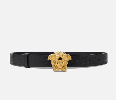 VERSACE 1000661 1B00V KIDS BELT BLACK