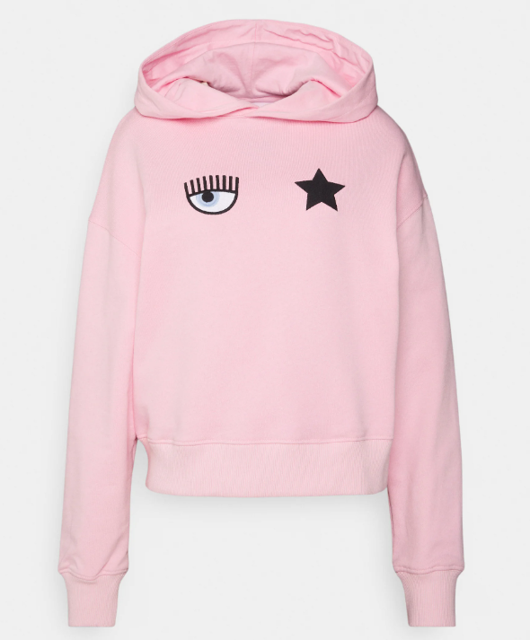 CHIARA FERRAGNI 74CBIT10 CTF02 EYE STAR SWEATSHIRT FAIRY TALE 