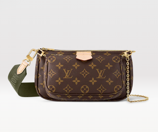 LOUIS VUITTON M44813 WOMEN BAG BROWN/KAKI 