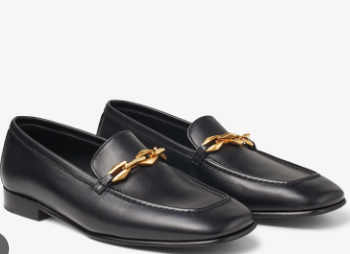 JIMMY CHOO DIAMONDTILDA CLF WOMAN LOAFER BLACK